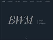 Tablet Screenshot of baystatewealth.com